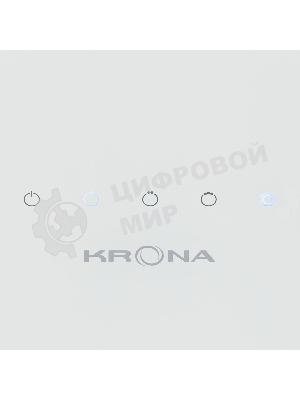 Вытяжка наклонная Krona Uran 600 DN White 4S белый, 60 см, 950 куб. м/ч, 68 дБ