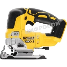 Лобзик электрический DeWalt DCS334N-XJ без акк. и ЗУ 18В XR, маятник, бесключ.смена,пропил 130 мм, ход 26 мм