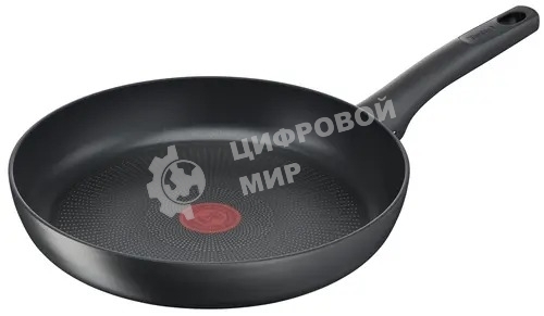 Сковорода Tefal Ultimate G2680672, 28 см, без крышки, черный