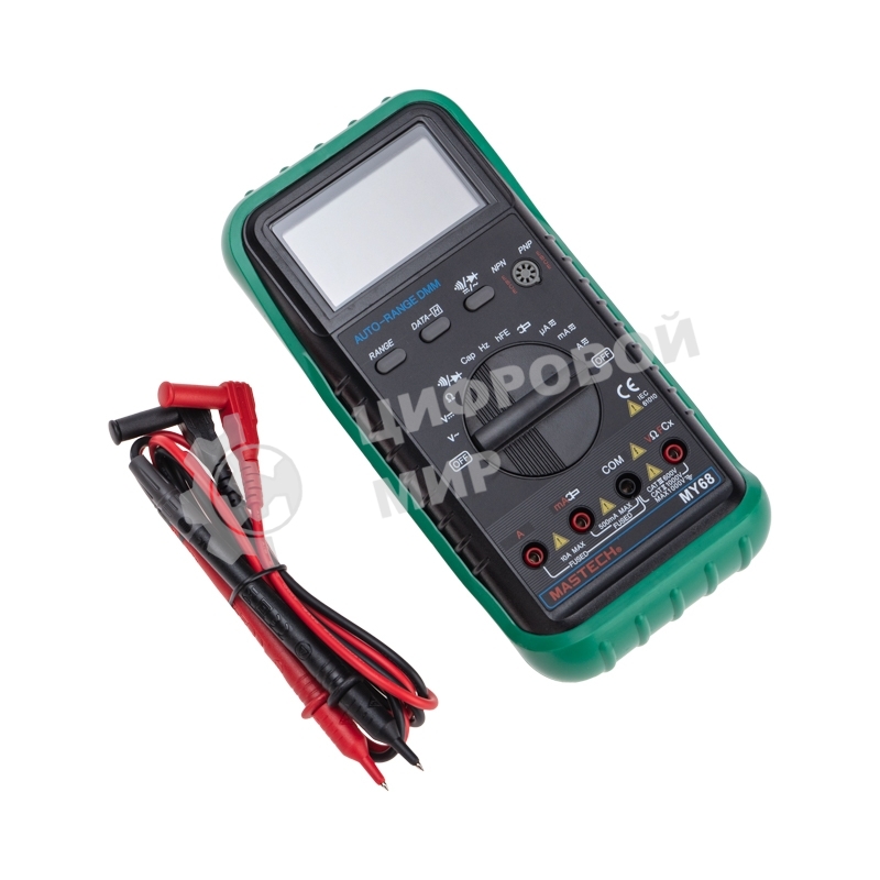 Цифровой автоматический мультиметр MASTECH MY68 00-00000273