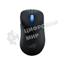 Мышь беспроводная/проводная ASUS ROG Keris II ACE черный, 42000 dpi, радиоканал, Bluetooth, USB, кнопки - 6