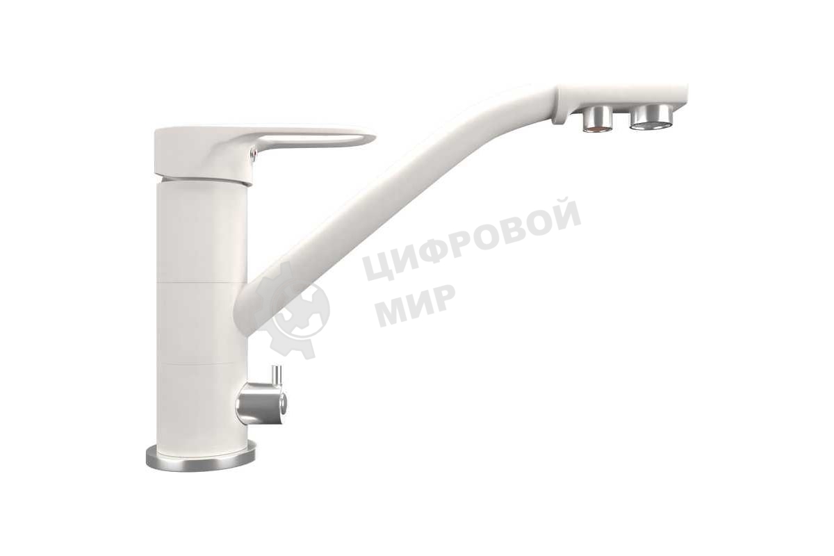 Кухонный смеситель Maunfeld MFQT-10W кремовый
