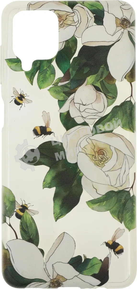 Чехол (клип-кейс) Gresso Air, для Samsung Galaxy A12, прозрачный/рисунок gr17aaae9260