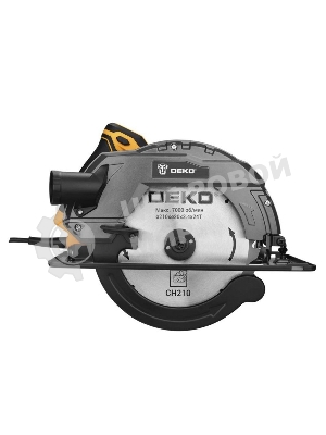 Дисковая (циркулярная) пила DEKO CS2500-D, 2500Вт, 210мм диск