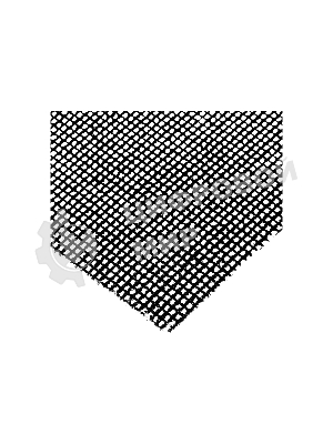 Сетка абразивная Denzel P 100, 115 х 280 мм, 5 шт.