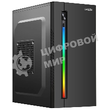 Компьютерный корпус Ginzzu D350 2хUSB 2.0,AU RGb w/o PSU