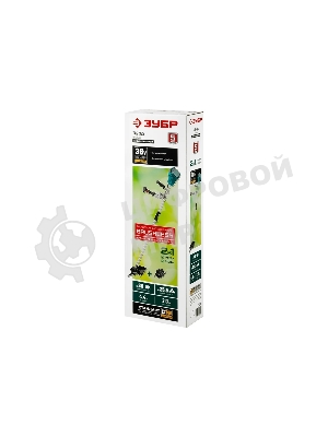 Триммер Зубр 36В бесщеточный, 2х18В АКБ (2А·ч) . ТАБ-365-22