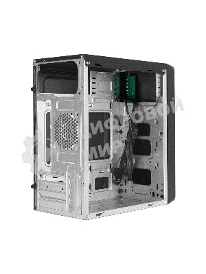 Компьютерный корпус Minitower ExeGate mEVO-7805-XP500 (mATX, БП XP500 с вент. 12см, 2*USB+1*USB 3.0, аудио, черный, с 2*RGb подсветкой)