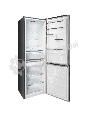 Холодильник DeLonghi DCS 19NFI NB DAMIANO черный двухкамерный 230/100л морозилка снизу, No Frost