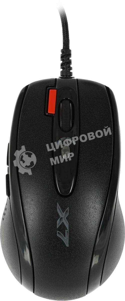 Мышь проводная A4Tech XL-750BK черный, 3600 dpi, USB, кнопки - 7