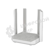 Маршрутизатор Netcraze Challenger Мультигигабитный интернет-центр с Mesh Wi-Fi 6 AX3000, 2 портами 2.5 Gigabit Ethernet и переключателем режима роутер/ретранслятор
