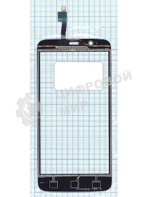 Сенсорное стекло (тачскрин) для ZTE Blade A310, белое