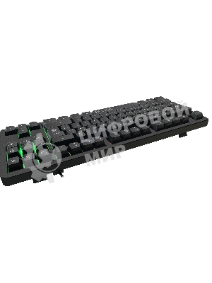 Клавиатура проводная Defender Dark Lord GK-580, USB, черный