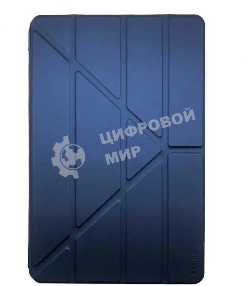 Чехол Deppa для Samsung Galaxy Tab S7+ Lite Wallet Onzo искусственная кожа синий (84094)
