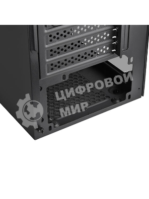 Компьютерный корпус Silverstone SST-PS15B-PRO Precision Mini Tower Micro ATX Computer Case, tempered glass, 2x 120мм ARGb, 1x ARGb Controller, black