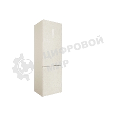 Холодильник Hotpoint HT 6200 AB бежевый двухкамерный 240/83л морозилка снизу, No Frost