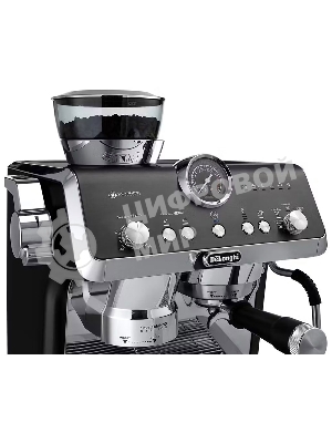 Кофеварка рожковая DELONGHI EC9555 ВК черный, исп. кофе - молотый/зерновой, 2 л, 1550 Вт, 19 Бар