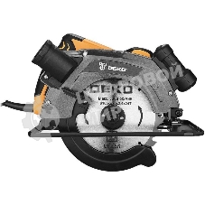 Дисковая (циркулярная) пила DEKO CS1250-D, 1250Вт, 165мм диск