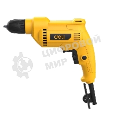 Дрель сетевая Deli DL-DZ10-E2 (500Вт, 0-3300об/мин, быстрозажимной патрон 10мм, картон)