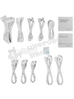 Блок питания Deepcool/GamerStorm PN750M WH V2 Game Storm Gen.5, 750Вт, 80 PLUS Gold, 120мм, белый