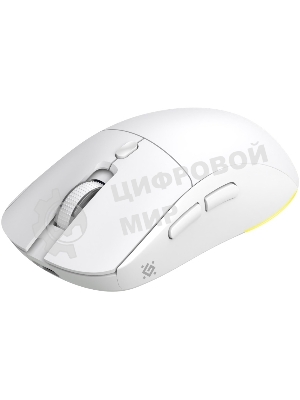 Мышь беспроводная/проводная Defender Stone GM-551 белый, 7200 dpi, радиоканал, Bluetooth, USB, кнопки - 7