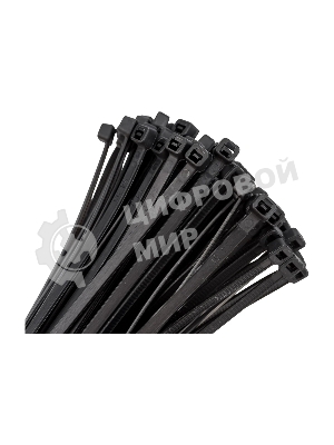 Хомут кабельный 3.6х200 нейл. черный (уп. 100 шт) EKF plc-cb-3.6x200