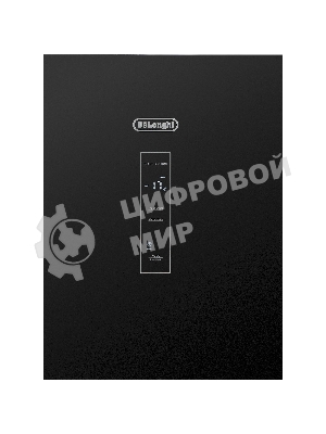 Холодильник DeLonghi DCS 19NFI NB DAMIANO черный двухкамерный 230/100л морозилка снизу, No Frost