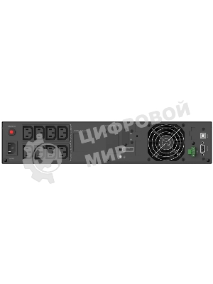 Источник бесперебойного питания CBR ESN-1KRT-8I-LCHERSC Online 1000VA/1000W RT 8 x C13, LCD, HID-USB, RS232, EPO, SNMP slot