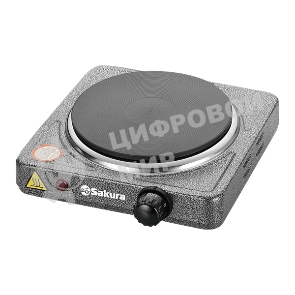 Плита настольная электрическая Sakura ПЭ-01 графит