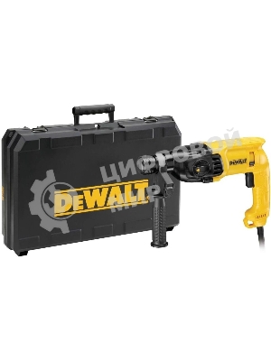 Перфоратор DeWalt D25033K-QS SDS-plus уд.:2.1Дж (кейс в комплекте)