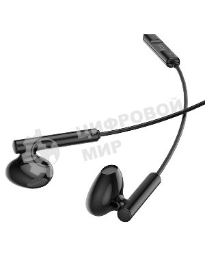 Проводные наушники Hoco M64 черный, внутриканальные, Jack 3.5 мм