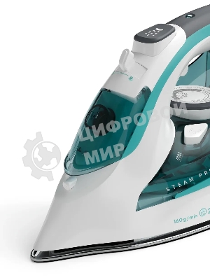 Утюг Candy CI-103 бирюзовый, 2400 Вт, 50 г/мин, 160 г/мин, 370 мл