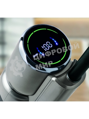 Пылесос вертикальный Thomas AQUA FLOORCLEANER CORDLESS (785501) серый, питание от аккумулятора, 21 Вт, уборка влажная, пылесборник 0.72 л, работа от АКБ max 35 мин.