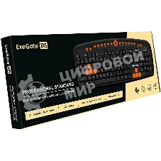Клавиатура проводная ExeGate LY-504M (EX280435RUS), USB, черный