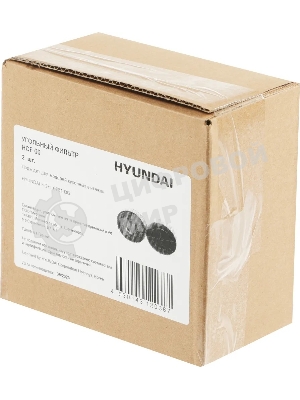 Комплект фильтров Hyundai HCF 00 черный (2шт.)