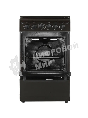 Плита газовая Cezaris ПГ 2150-11 коричневый, конфорок 4 шт, духовка 43 л, 51 см x 85 см x 55 см