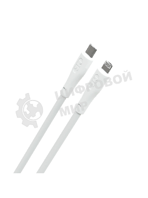 Кабель MORE CHOICE (4620202553119) K60ia 2м USB 3.0A PD 27W для Lightning ng 8-pin Type-C - 2м, белый