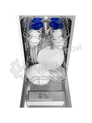 Посудомоечная машина Maunfeld MWF45220W, белый, 44.8 см, 10 компл., 49 дБ, класс A++