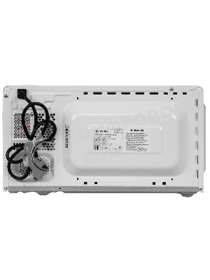 Микроволновая печь Delta DL-86L20 белый, 20 л, 700 Вт, переключатели - поворотный механизм