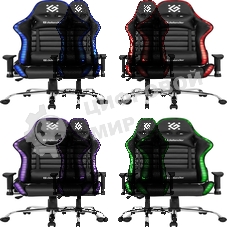 Кресло Defender Ultimate LIGHT черный, экокожа