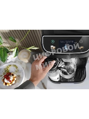 Кофемашина автоматическая DeLonghi ECAM320.60.B черный, исп. кофе - молотый/зерновой, 1.9 л, 1450 Вт, 15 Бар.