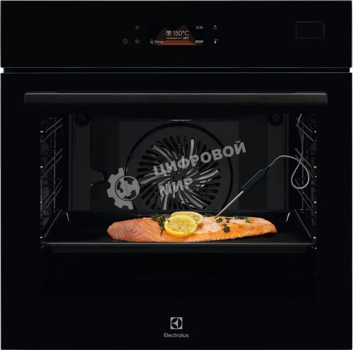 Духовой шкаф электрический Electrolux EOB8S39Z черный, встраиваемый