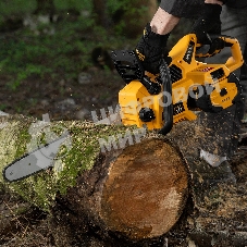 Пила цепная аккумуляторная бесщет. Denzel RCS 400-62, 400 мм, Li-ion, 62В