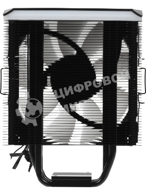 Устройство охлаждения(кулер) Accord ACC-4PS12 ARGb Soc-AM5/AM4/1200/1700/1851 черный 4-pin 37dB Al+Cu 180W 610gr brown box