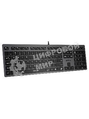 Клавиатура проводная A4Tech Fstyler FX50, USB, серый