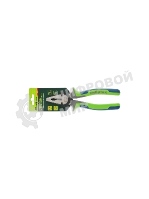 Плоскогубцы Сибртех комбинированные, 200 мм, фосфатирование, трехкомпонентные рукоятки