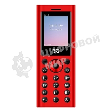 Мобильный телефон BQ 1858 Barrel красный/черный