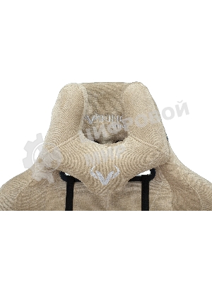 Кресло Бюрократ VIKING KNIGHT LT21 FABRIC песочный, ткань, 120 кг, механизм качания