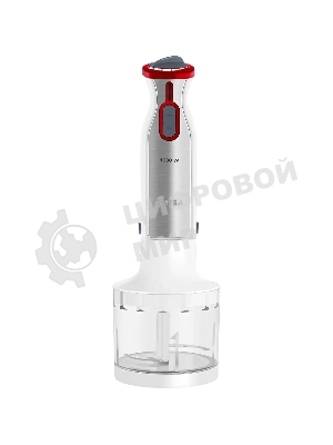 Блендер погружной Aresa AR-1107 серебристый, 1000 Вт, плавная регулировка