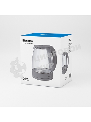 Чайник электрический Blackton Bt KT1800G Black. Мощность: 1500 Вт, Максимальный объем: 1.8 л